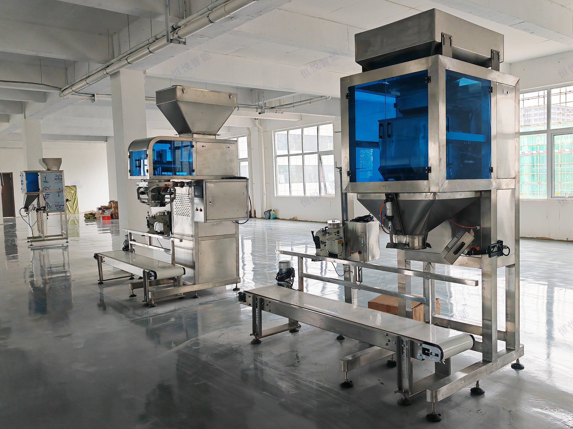 自动称重25公斤包装机应用,颗粒粉末高效包装解决方案