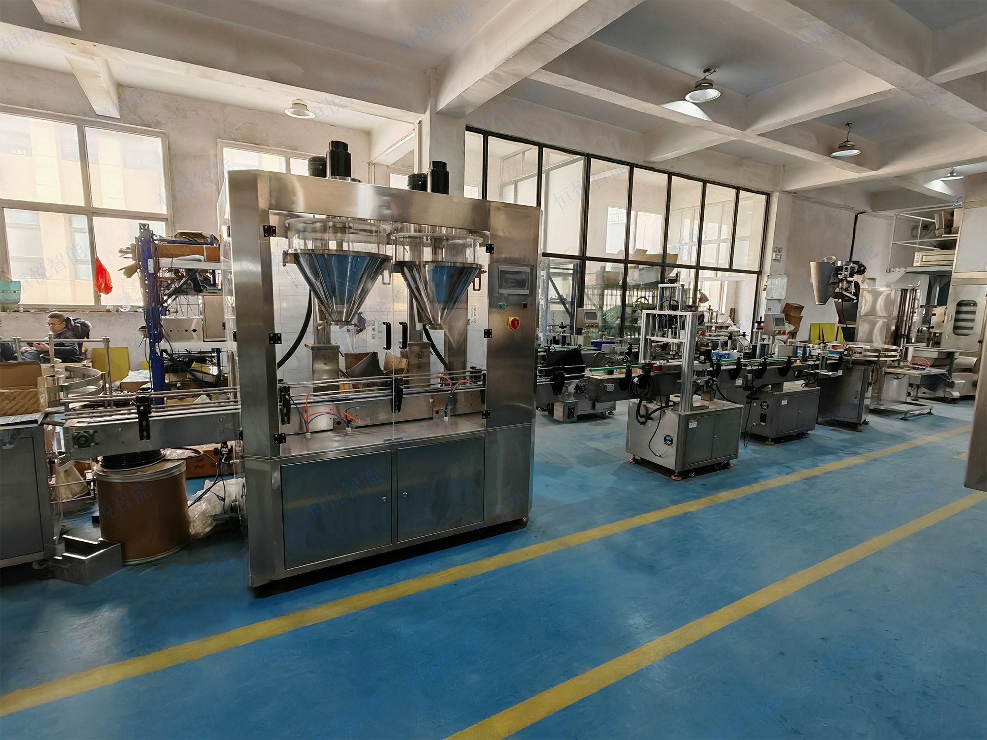 粉末灌装机全自动生产线