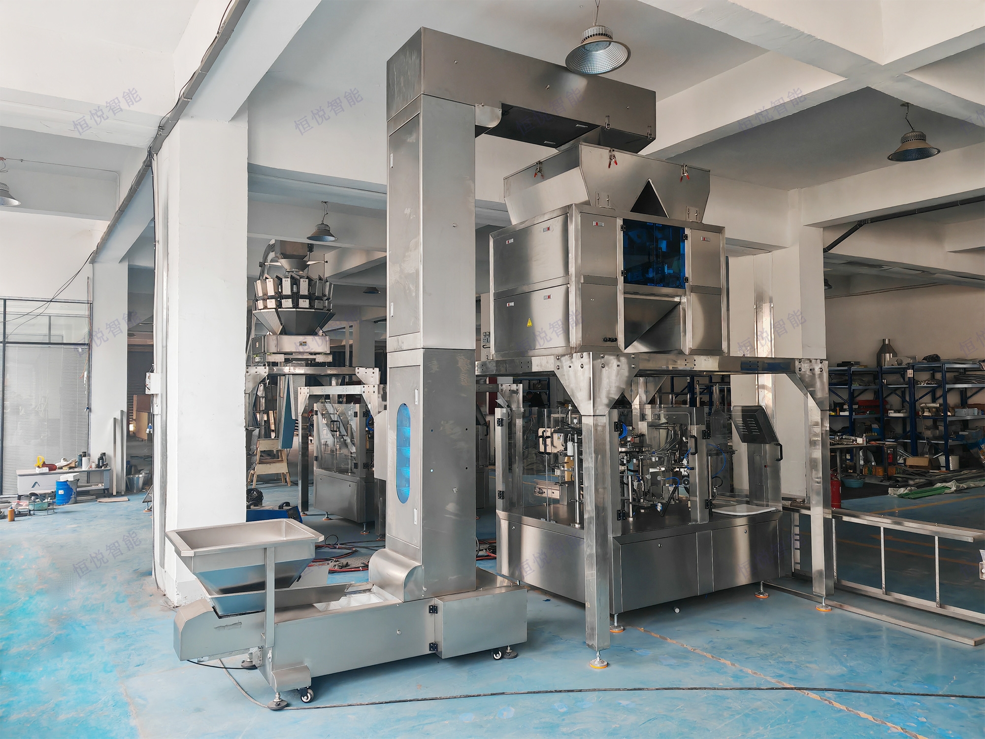 给袋式颗粒包装机