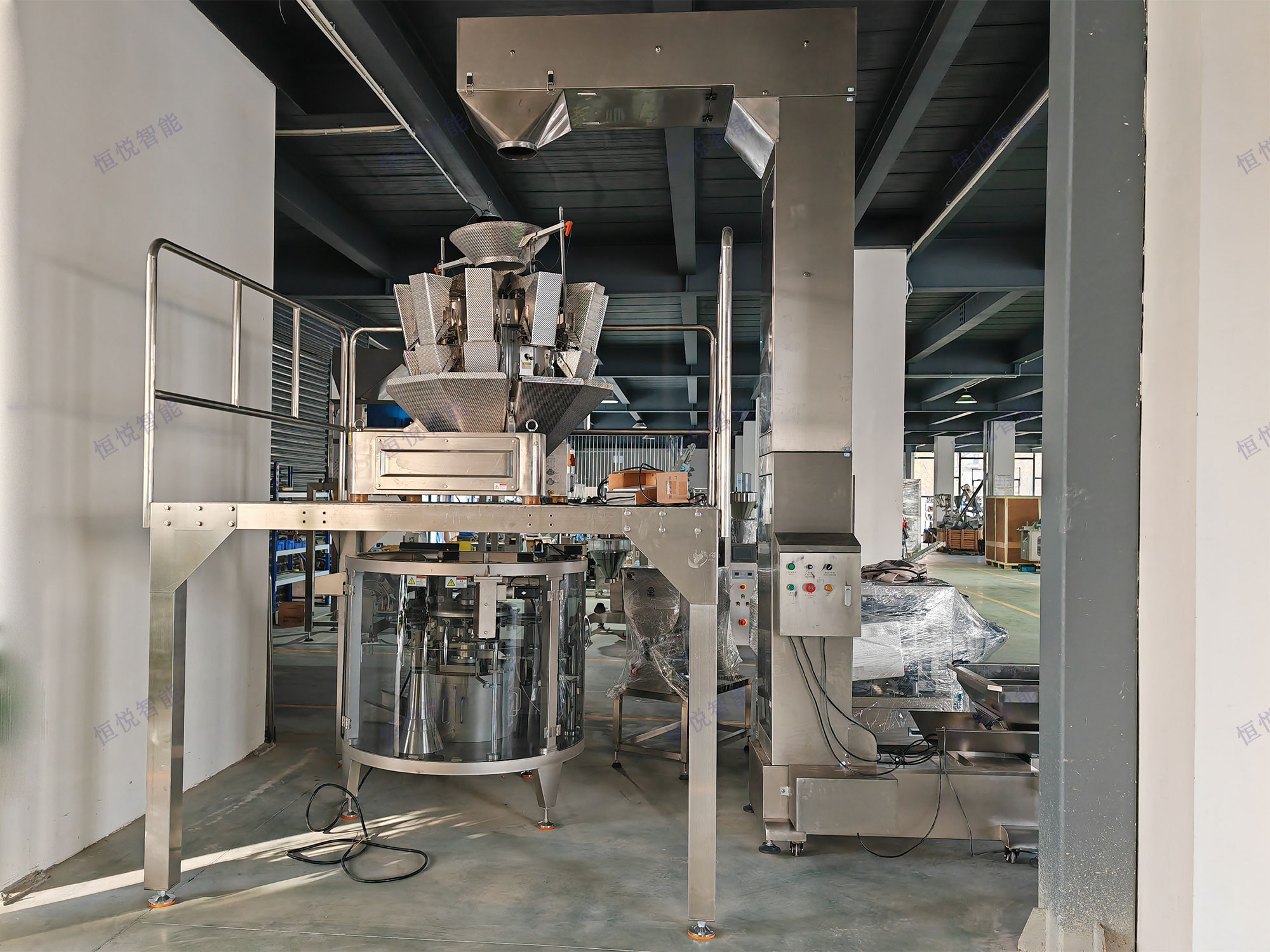 组合秤给袋式包装机 组合秤给袋式包装机